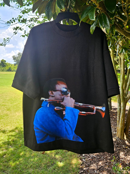 Black "Miles" Short Sleeve Tshirt