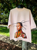 Pink "Erykah" Short Sleeve Tshirt
