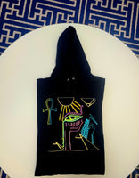 Black "Hiero" hoodie
