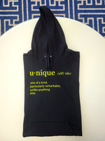 Black "Unique" hoodie
